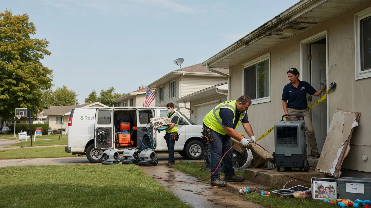 Water Damage Restoration in Fairview, MT near me